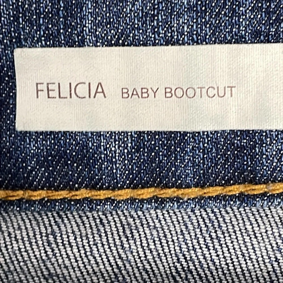 Kut From The Cloth Felicia Baby Bootcut Denim Jeans 2 - Picture 12 of 16